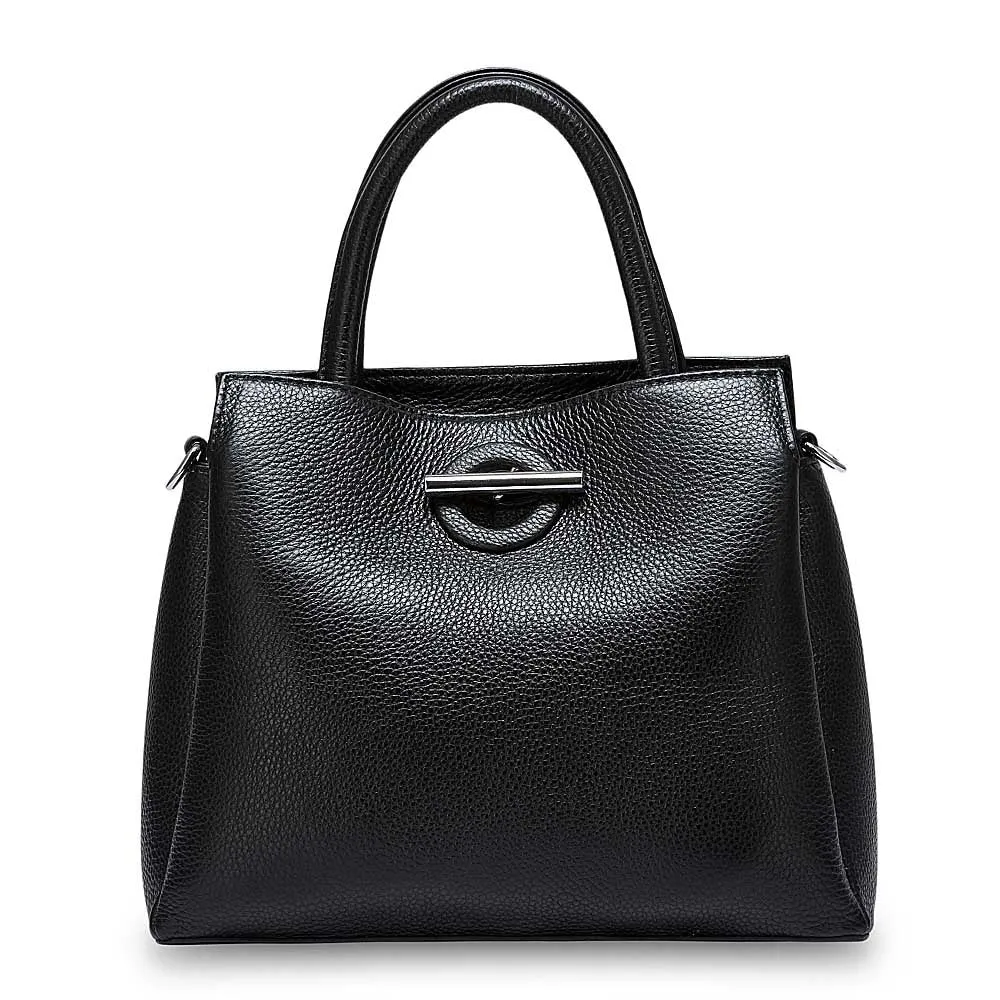 Women's Genuine Leather Tote Bag  - "BRYNE"