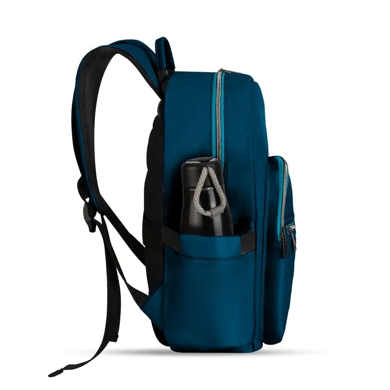 Women's Laptop Backpack - Stylish, Water Resistant | Fits 15.6'' | Teal Blue