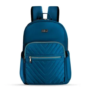 Women's Laptop Backpack - Stylish, Water Resistant | Fits 15.6'' | Teal Blue