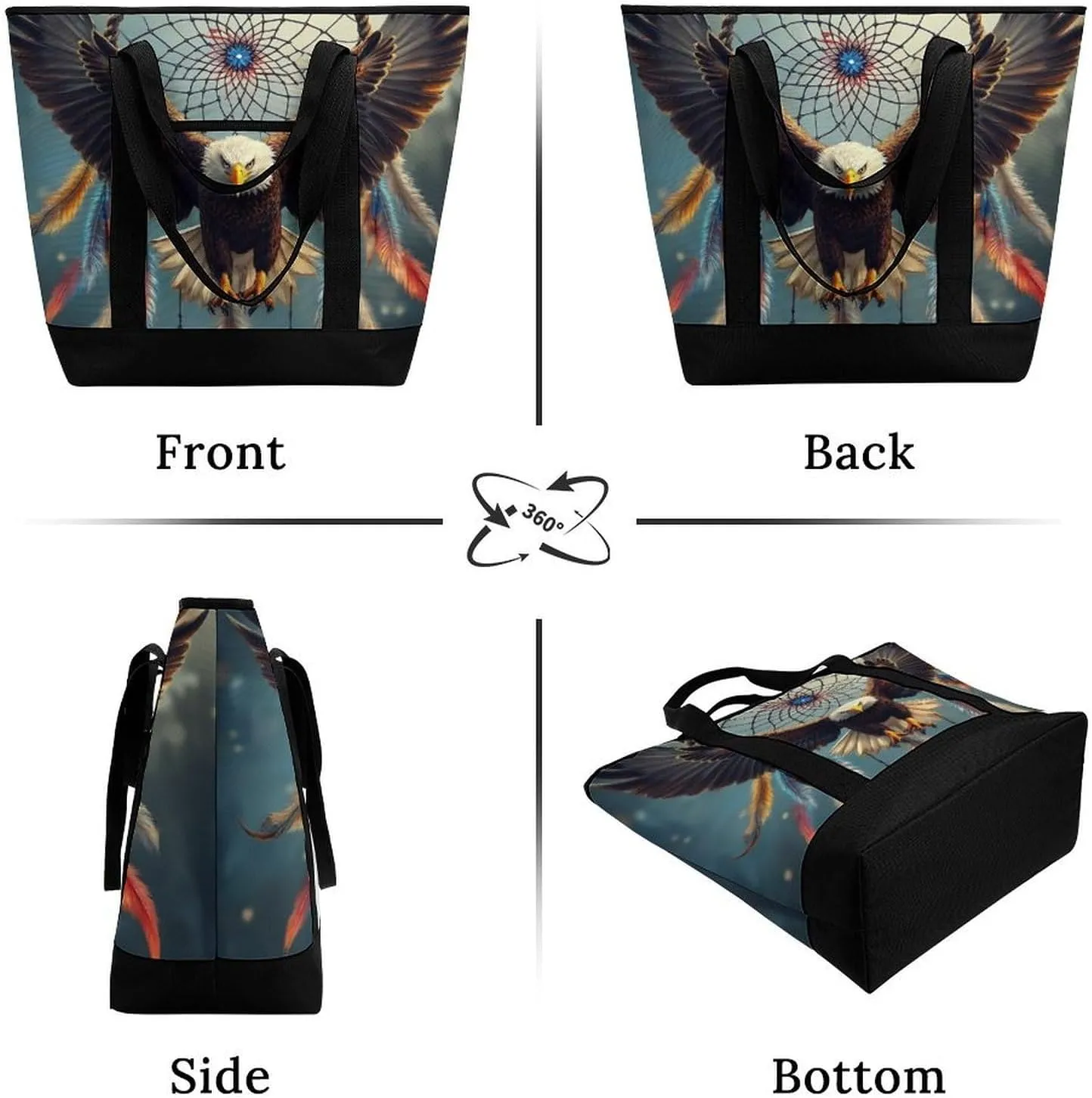 Women's Large-Capacity Thermal Tote Bag Stylish Work & Commute Handbag
