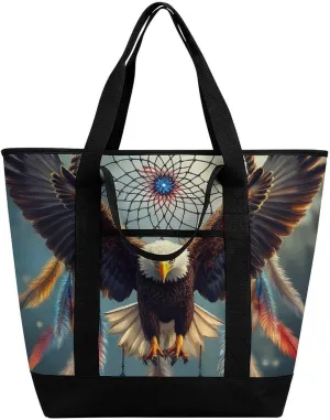 Women's Large-Capacity Thermal Tote Bag Stylish Work & Commute Handbag