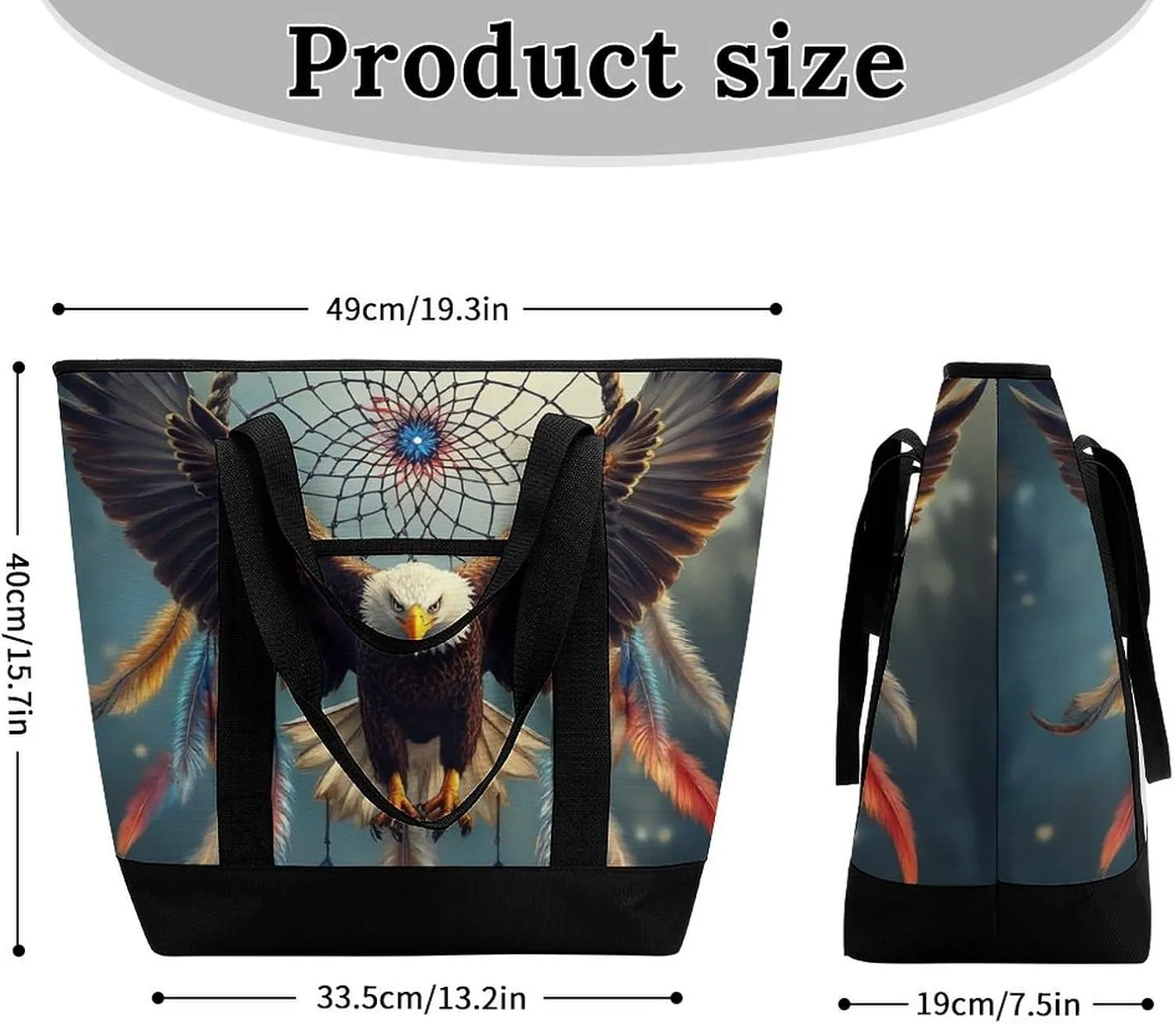 Women's Large-Capacity Thermal Tote Bag Stylish Work & Commute Handbag