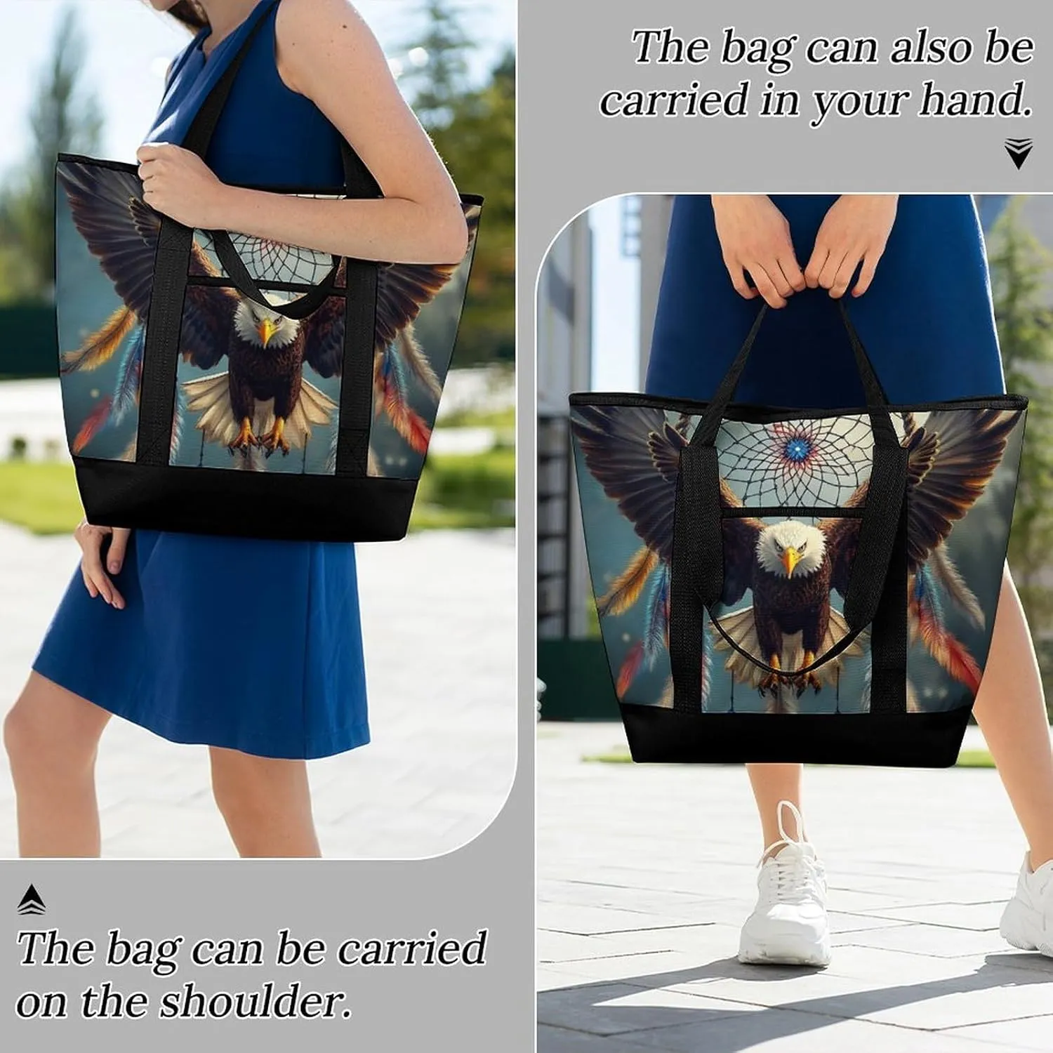 Women's Large-Capacity Thermal Tote Bag Stylish Work & Commute Handbag