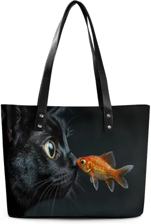 Women's Leather Tote Bag Fashion Handbag for Work Travel Shopping Daily Use Large Capacity Shoulder Purse