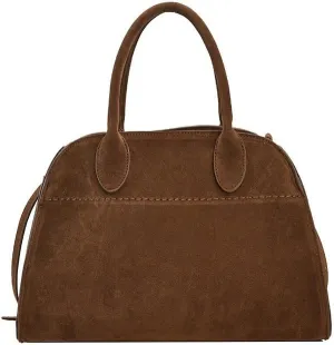 Women's Leather Tote Bag Shoulder Bag Crossbody for Work Travel Shopping