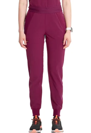 Women's Mid Rise Jogger - Wine