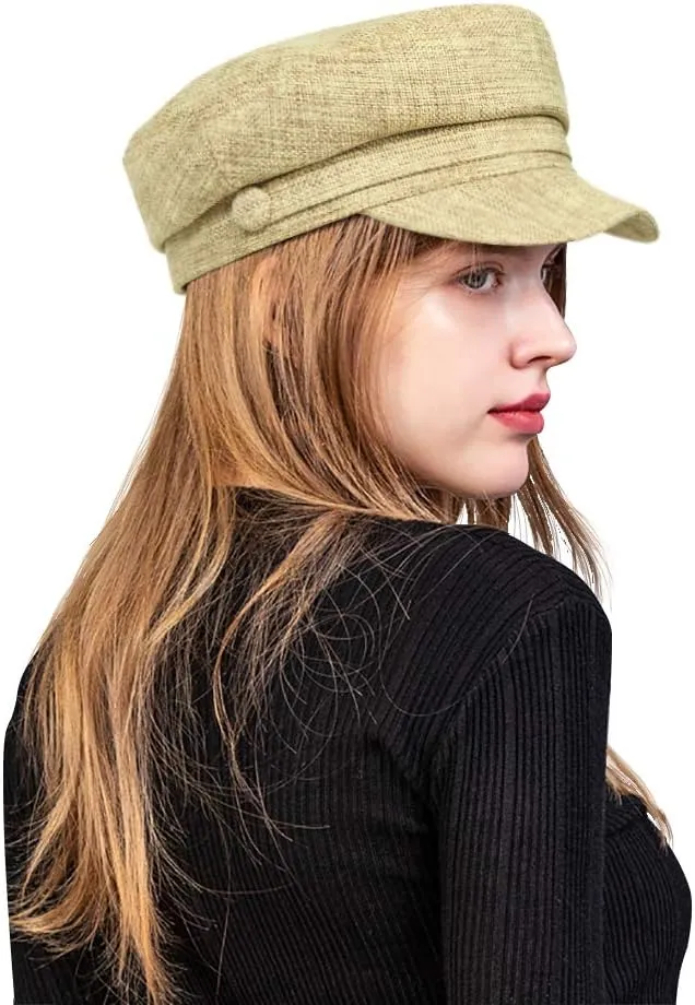 Women's Newsboy Caps Beret Hat for Fashion Ladies Black Women's Newsboy Caps Beret Hat for Fashion Ladies