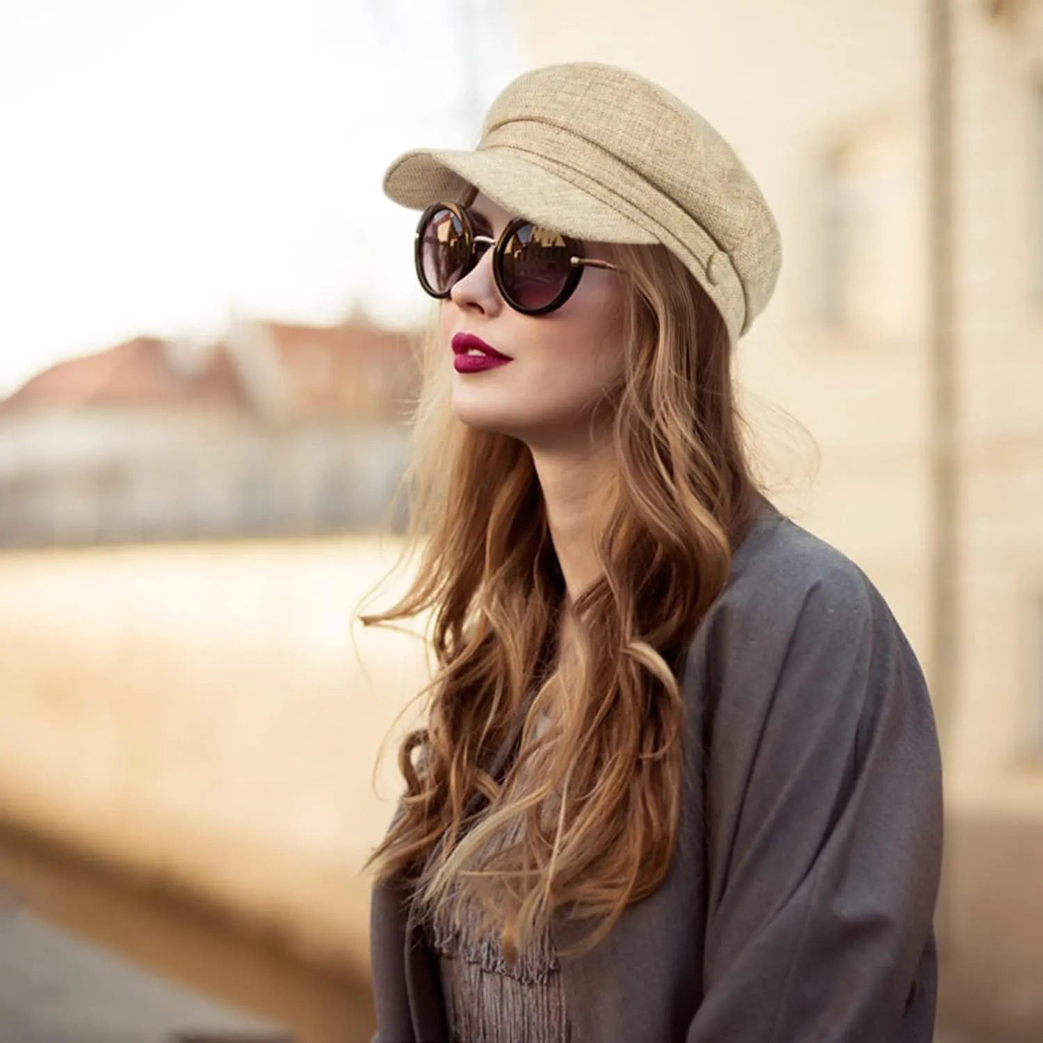 Women's Newsboy Caps Beret Hat for Fashion Ladies Black Women's Newsboy Caps Beret Hat for Fashion Ladies
