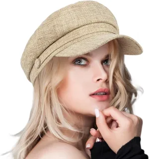 Women's Newsboy Caps Beret Hat for Fashion Ladies Black Women's Newsboy Caps Beret Hat for Fashion Ladies