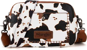 Wrangler Crossbody Purses for Women Trendy Camera Snapshot Bag with Wide Strap