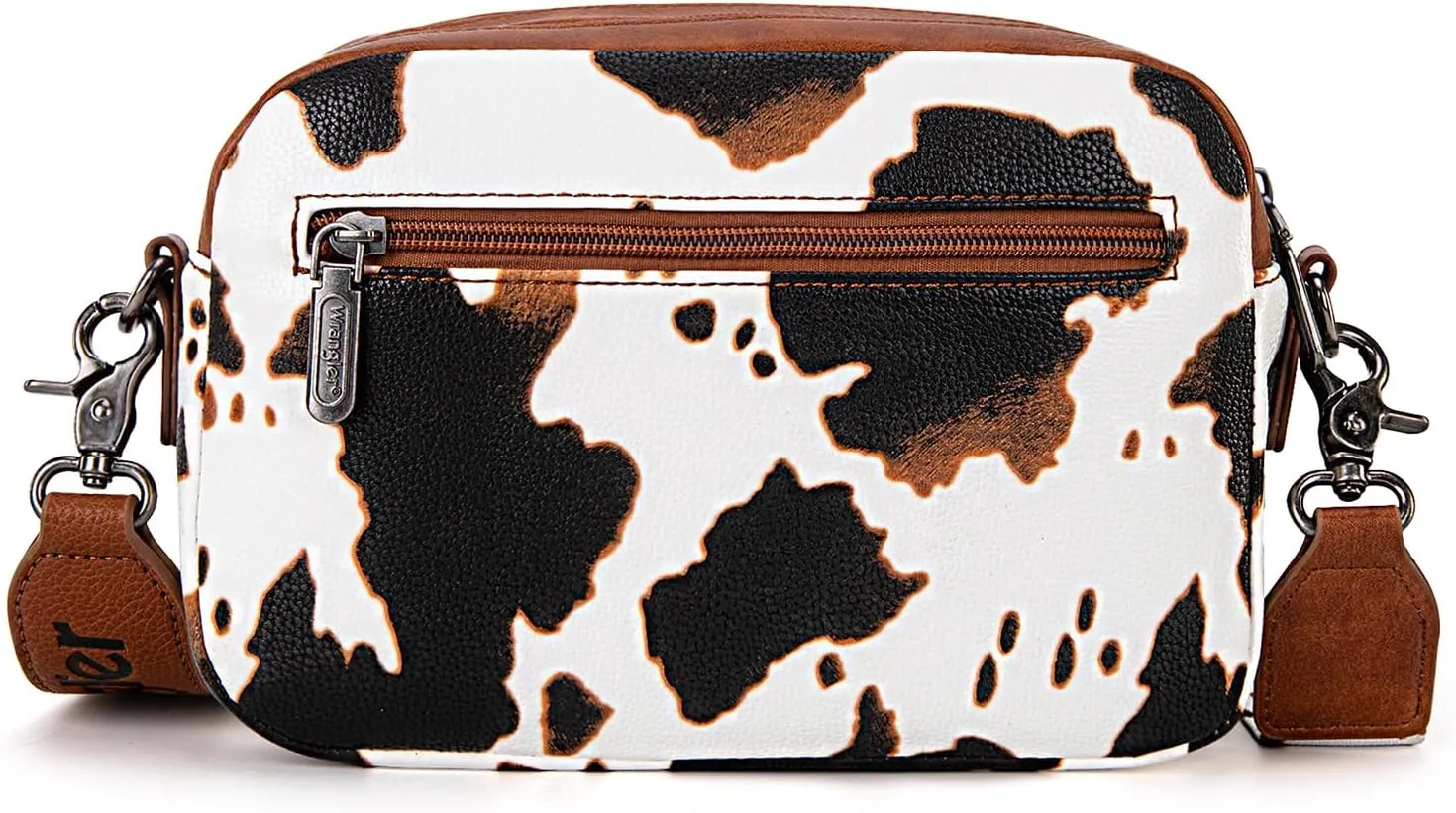 Wrangler Crossbody Purses for Women Trendy Camera Snapshot Bag with Wide Strap