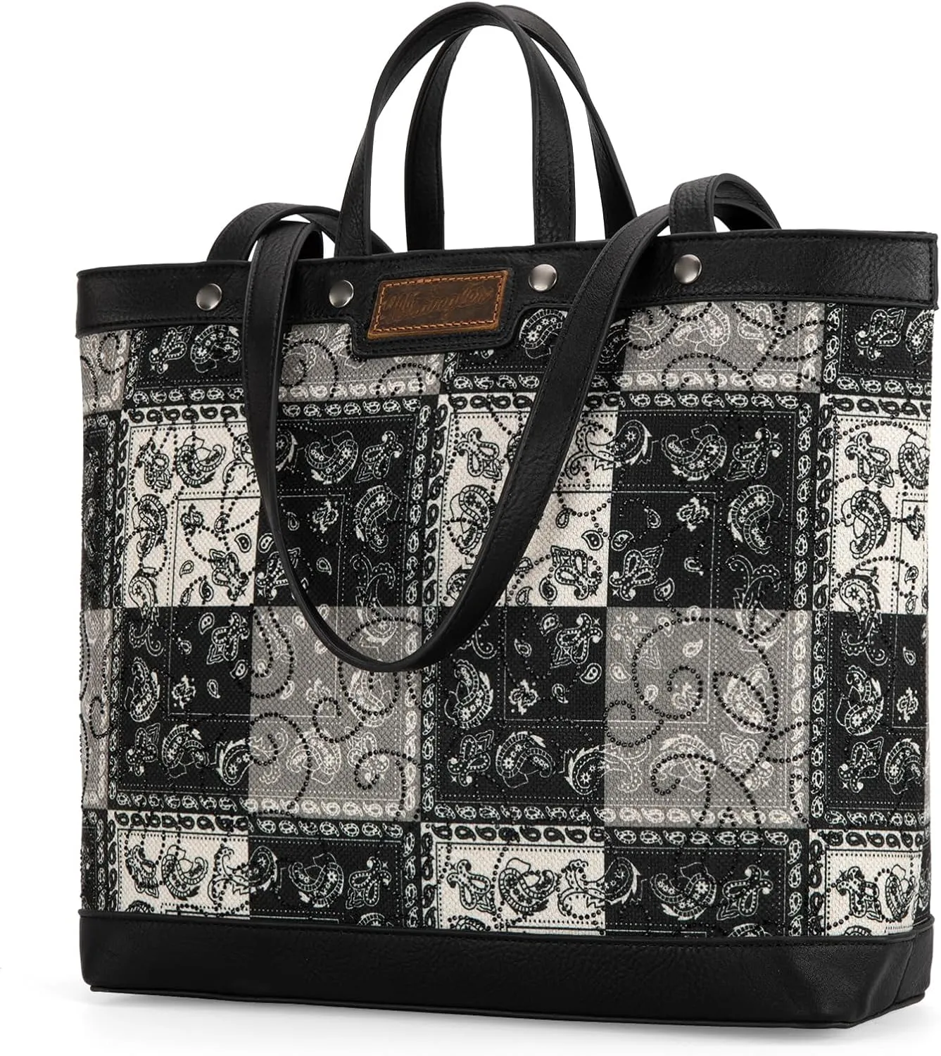 Wrangler Purse, Boutique Western Designer Tote Bag for Women
