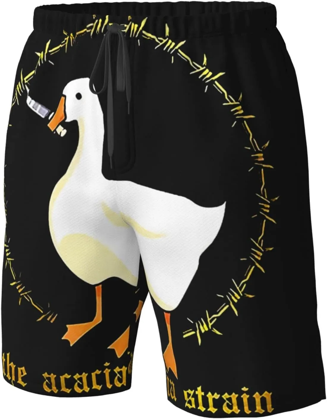 XENITE The Acacia Music and Strain Mens Swim Trunks Swim Shorts with Mesh Lining Beach Shorts Bathing Suits