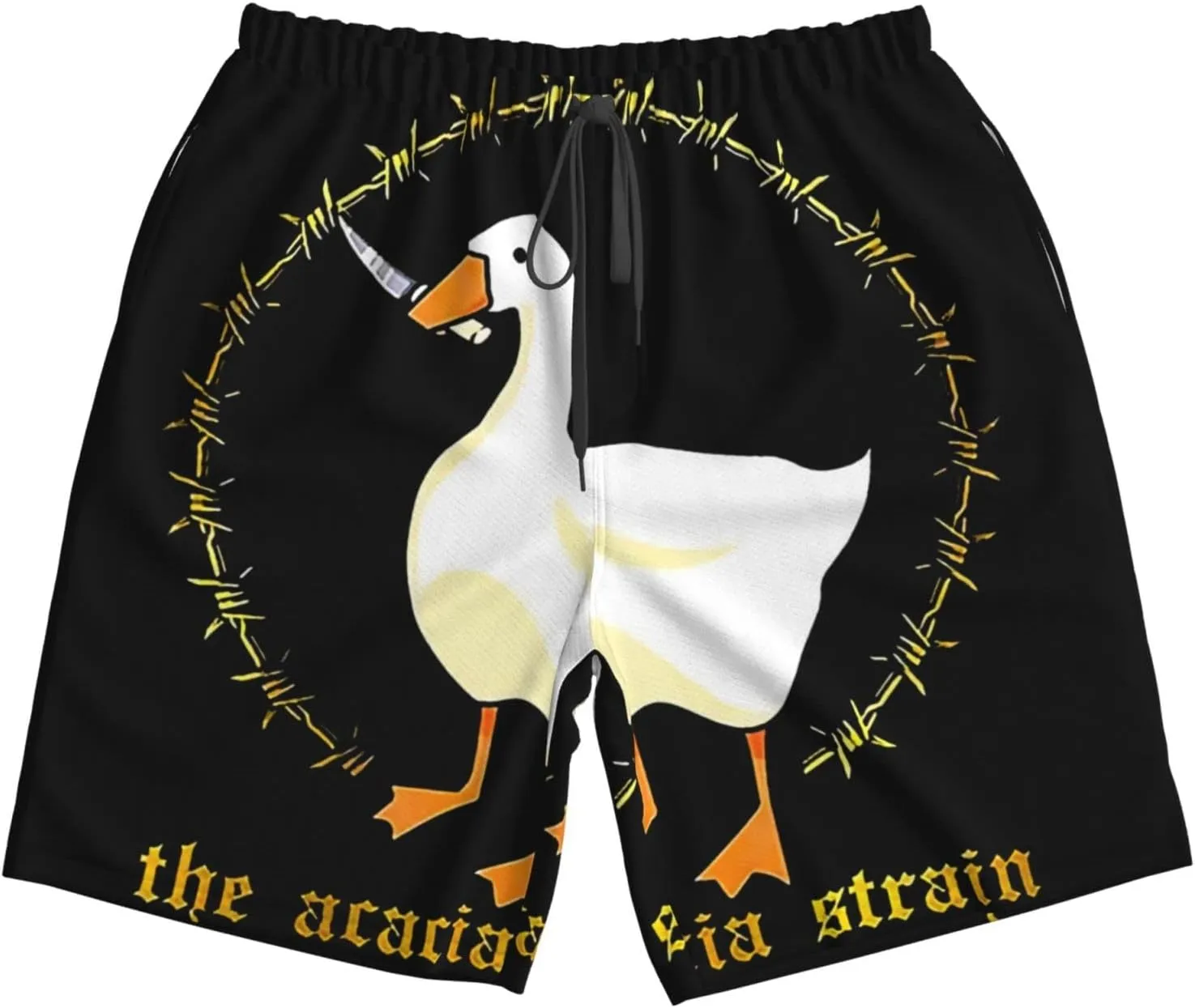 XENITE The Acacia Music and Strain Mens Swim Trunks Swim Shorts with Mesh Lining Beach Shorts Bathing Suits