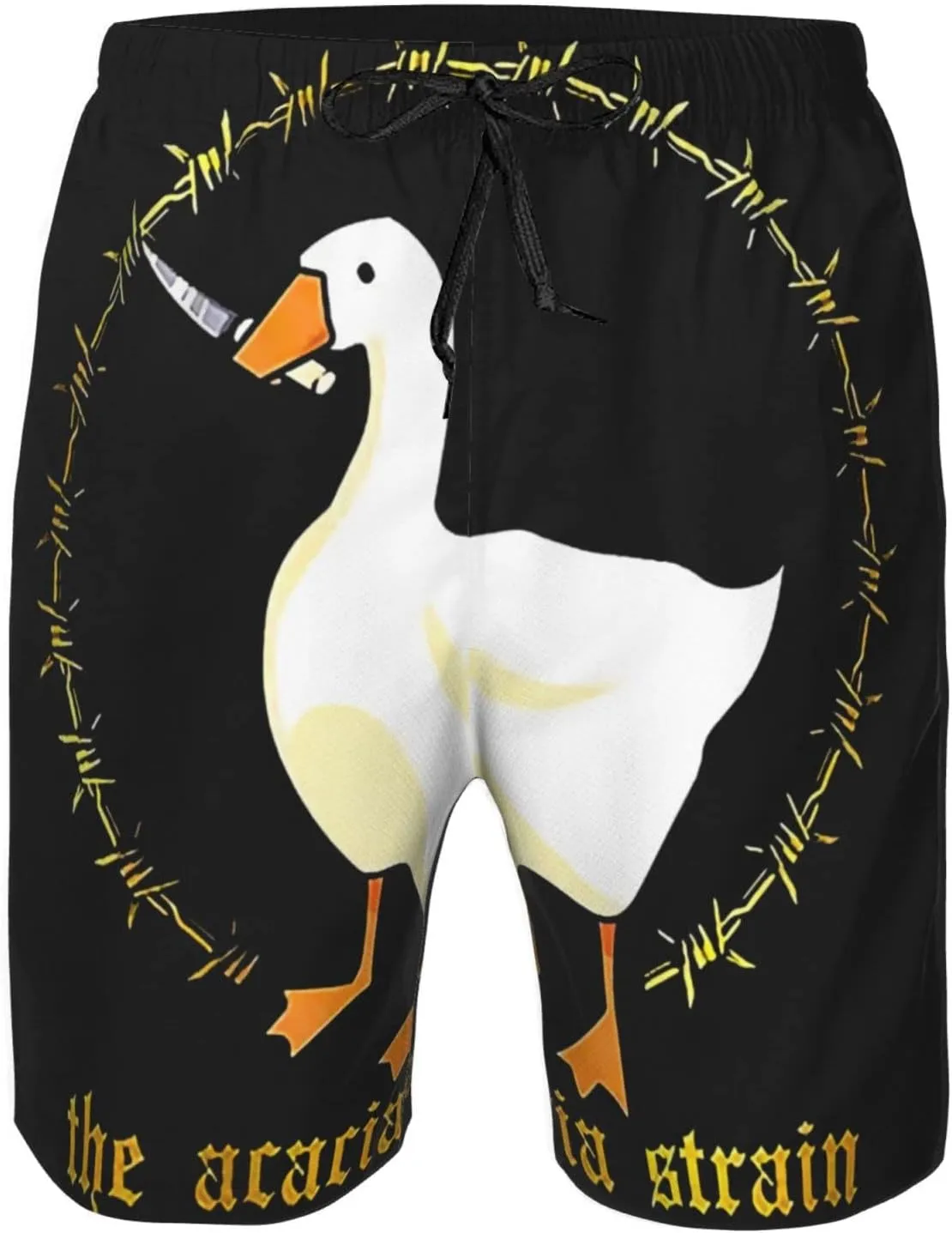 XENITE The Acacia Music and Strain Mens Swim Trunks Swim Shorts with Mesh Lining Beach Shorts Bathing Suits