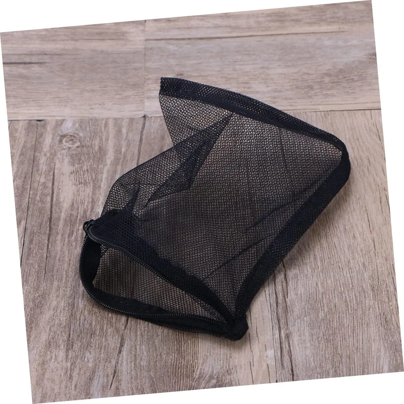 YARNOW 12pcs 25x40cm Nylon Mesh Media Bags Zipper Drawstring for Turtle Tank Pad