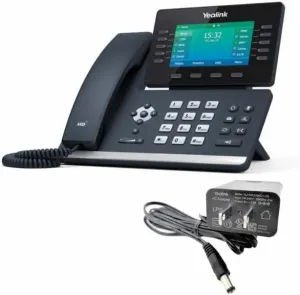 Yealink T54W IP Phone - Power Adapters Included