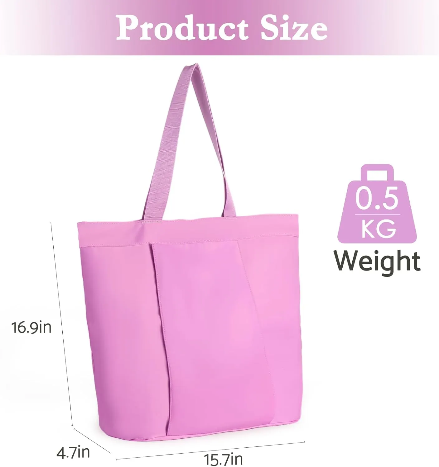Yoga Mat Bag Yoga Bag with Yoga Mat Carrier Carryall Shoulder Bag Reversible Tote Bag for Pilates,Office, Travel, Workout,Beach and Gym