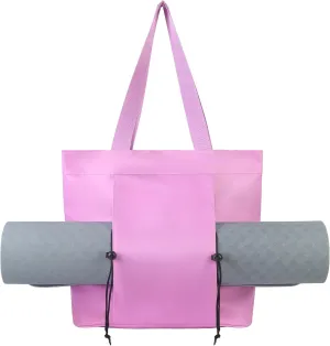 Yoga Mat Bag Yoga Bag with Yoga Mat Carrier Carryall Shoulder Bag Reversible Tote Bag for Pilates,Office, Travel, Workout,Beach and Gym