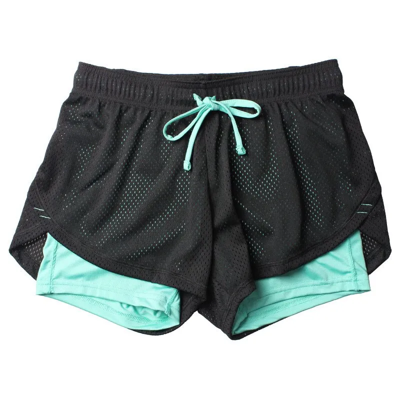Yoga Shorts Women Fitness Elastic Running Workout Short Leggings