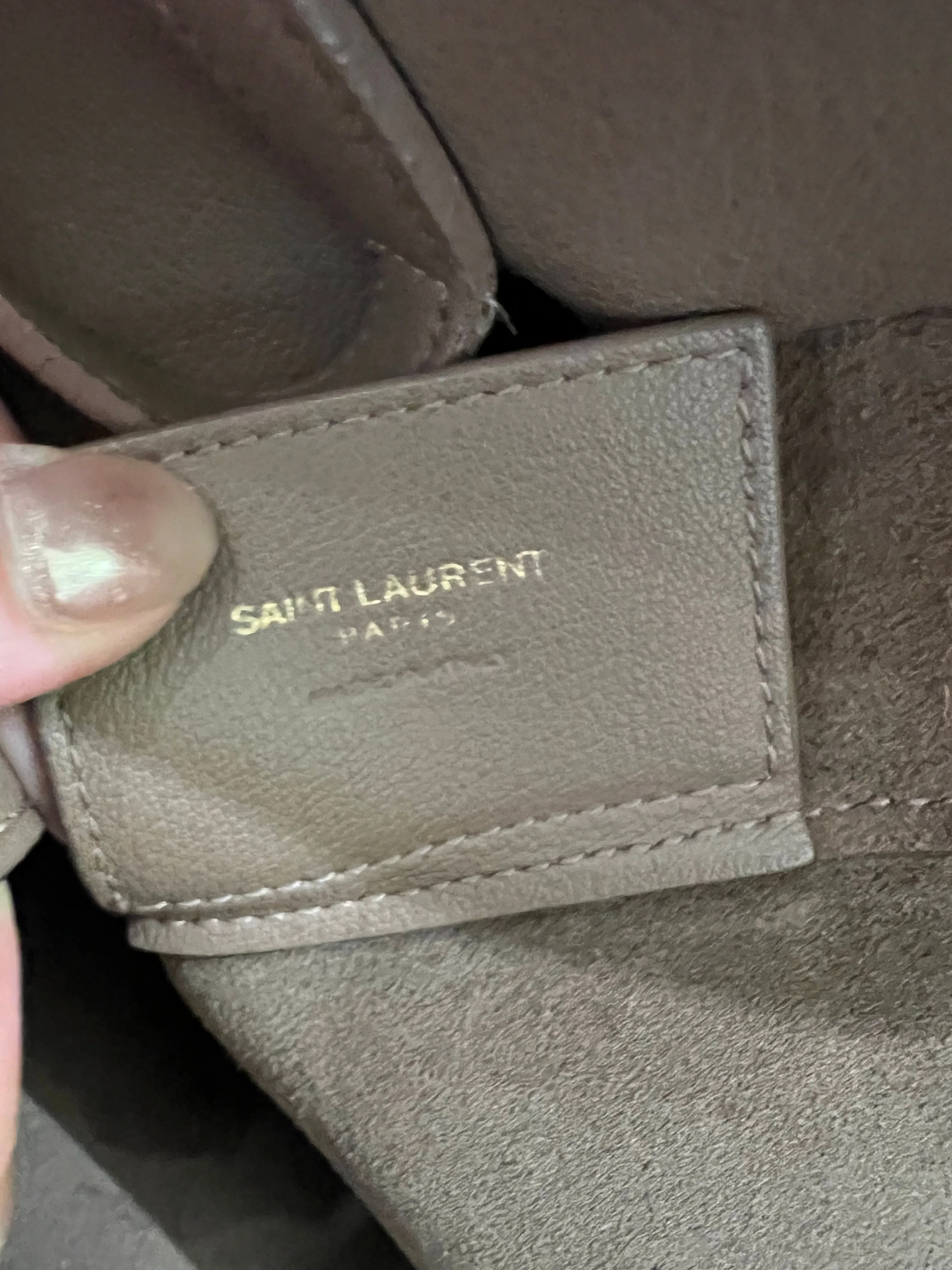 YSL large shopping tote