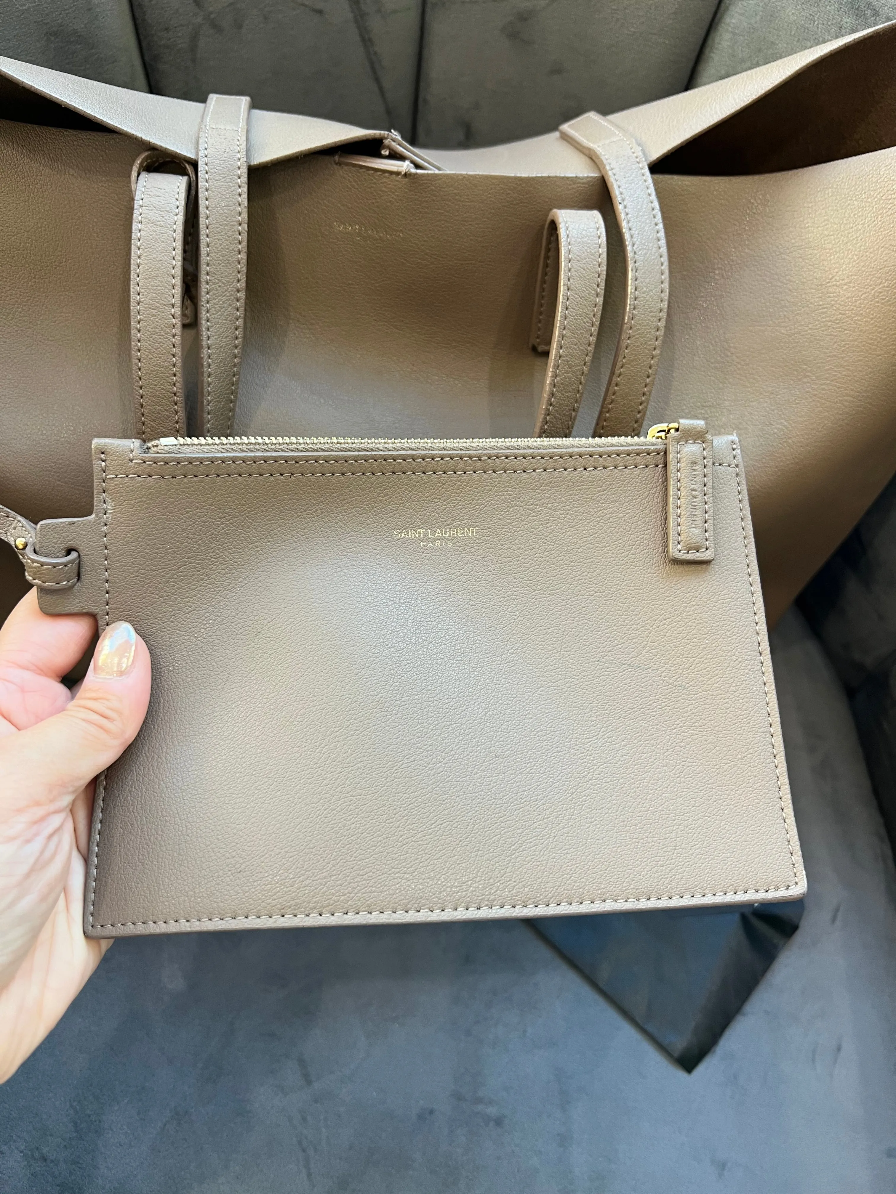 YSL large shopping tote